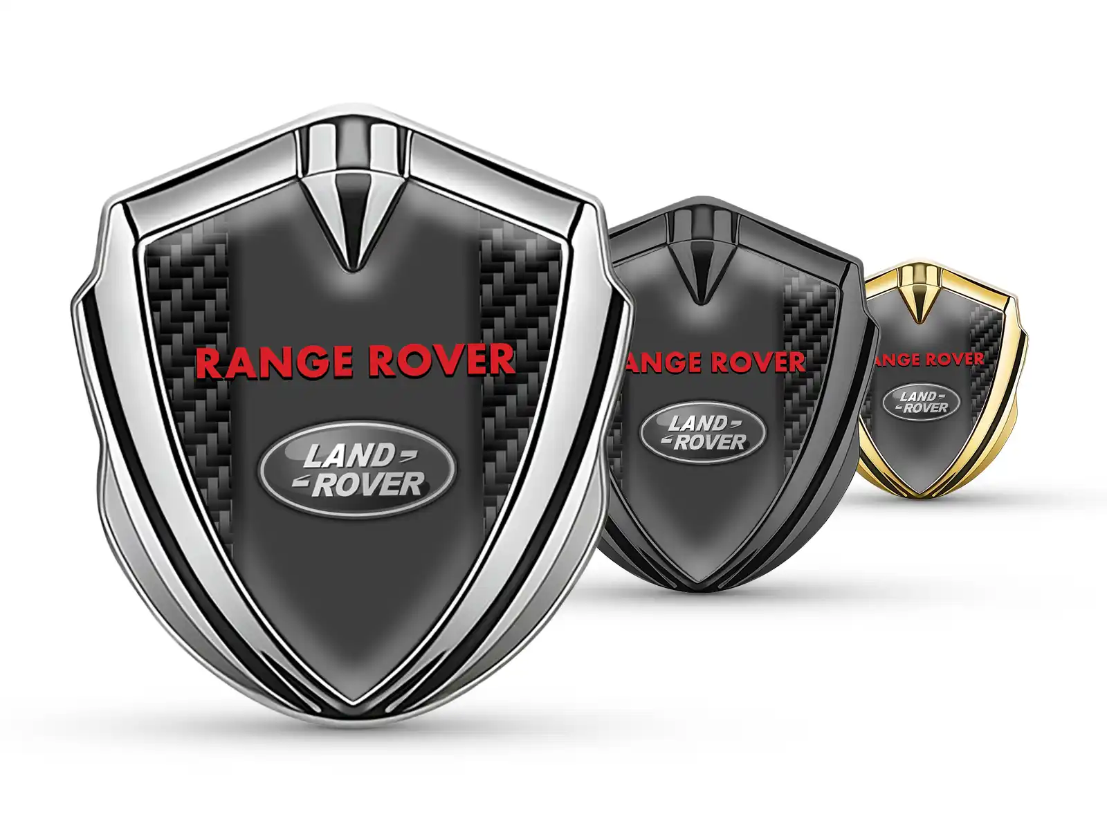 Land Rover Emblema Metallico Badge Durevole Alta Qualità Costruita
